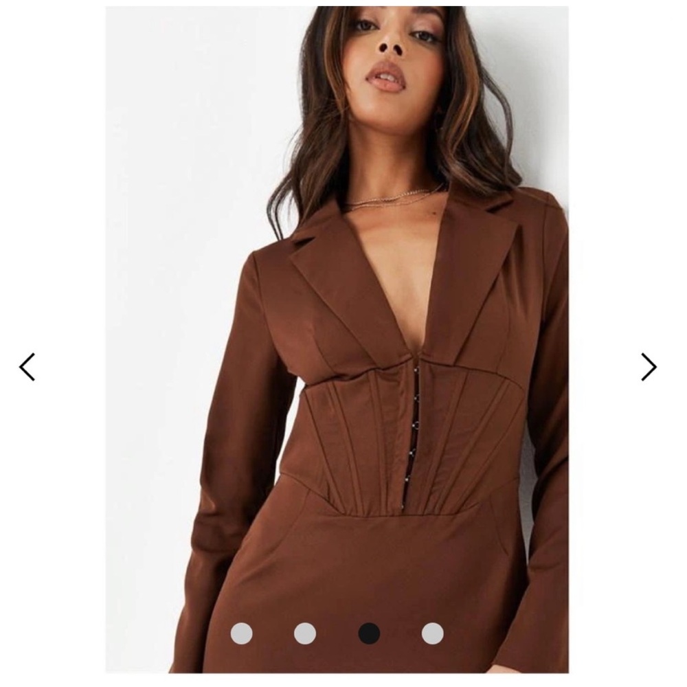 Missguided corset dress